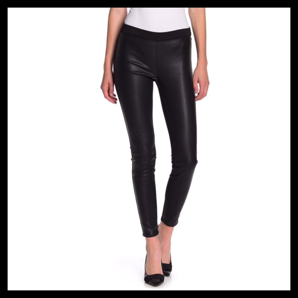 BLANK NYC Faux Leather Pull-On Leggings - Picture 2 of 4